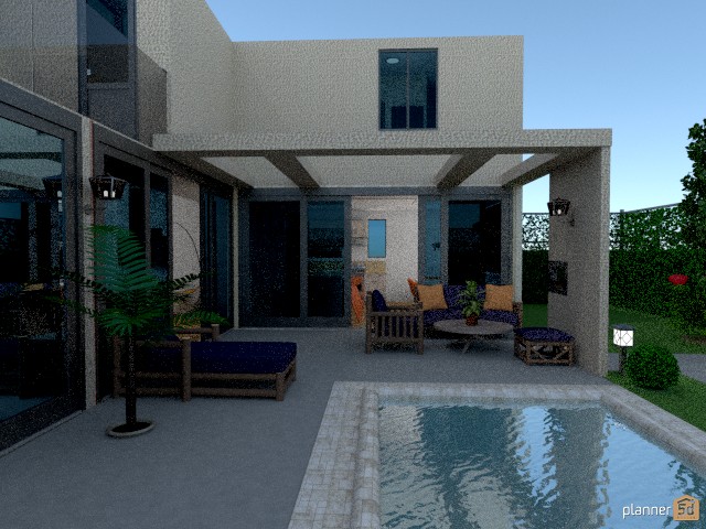 Modern House II - Free Online Design | 3D Floor Plans by Planner 5D