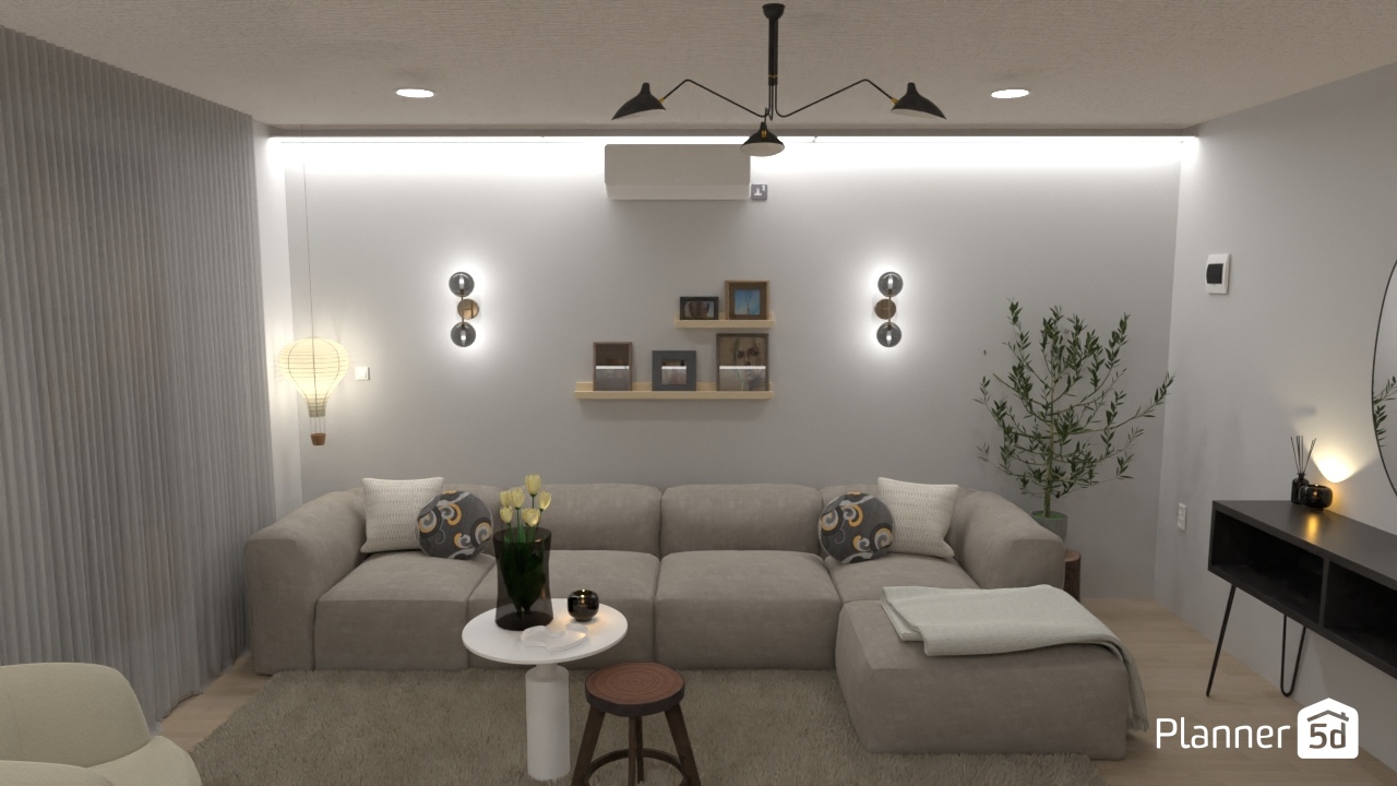 Aesthetic Living Room #21879714 by iwan Ari