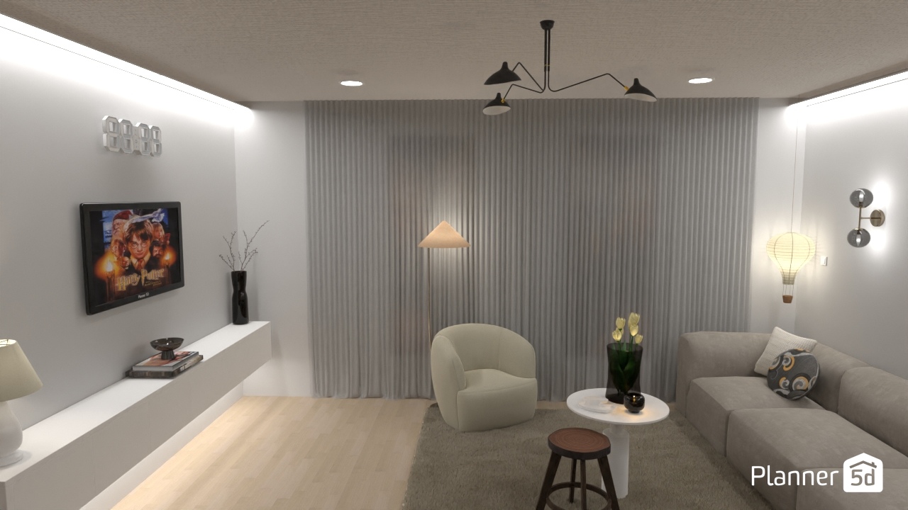 Aesthetic Living Room #21879730 by iwan Ari