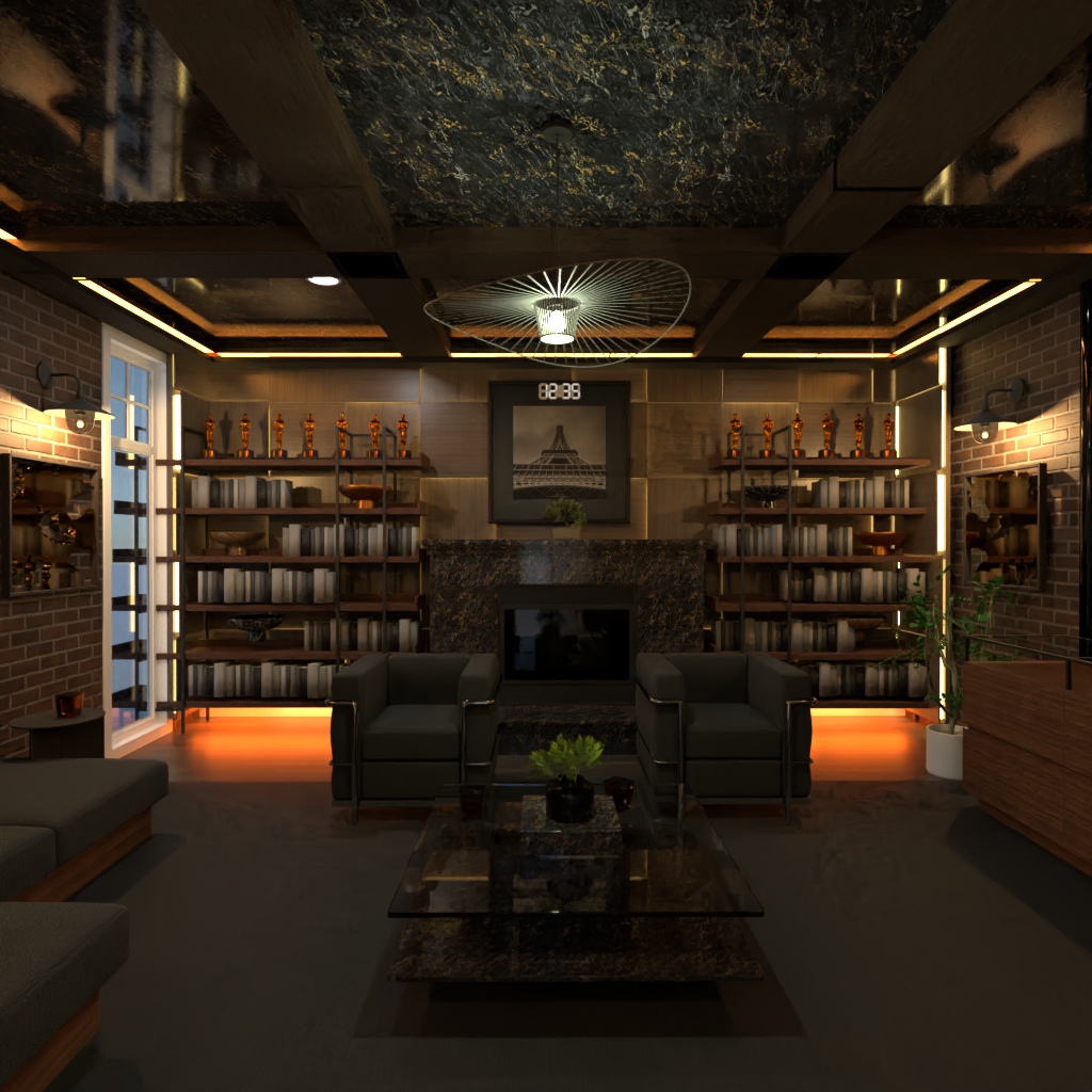 Men's living room #13540931 by Editors Choice