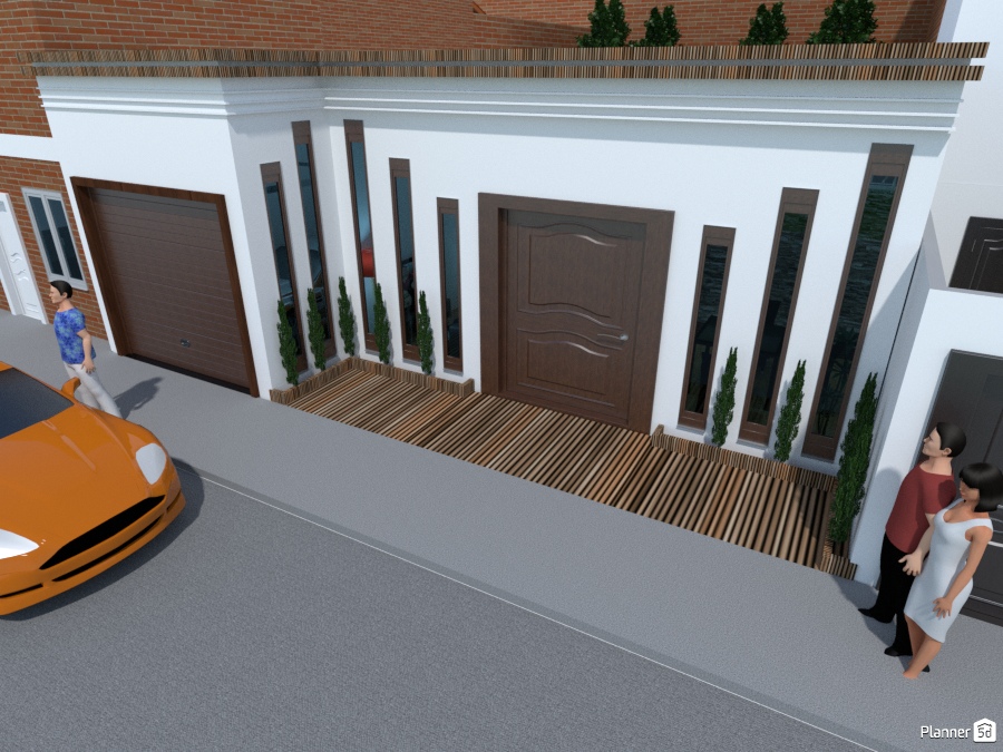 fachada casa campestre #1434708 by John Bermudez Muñoz