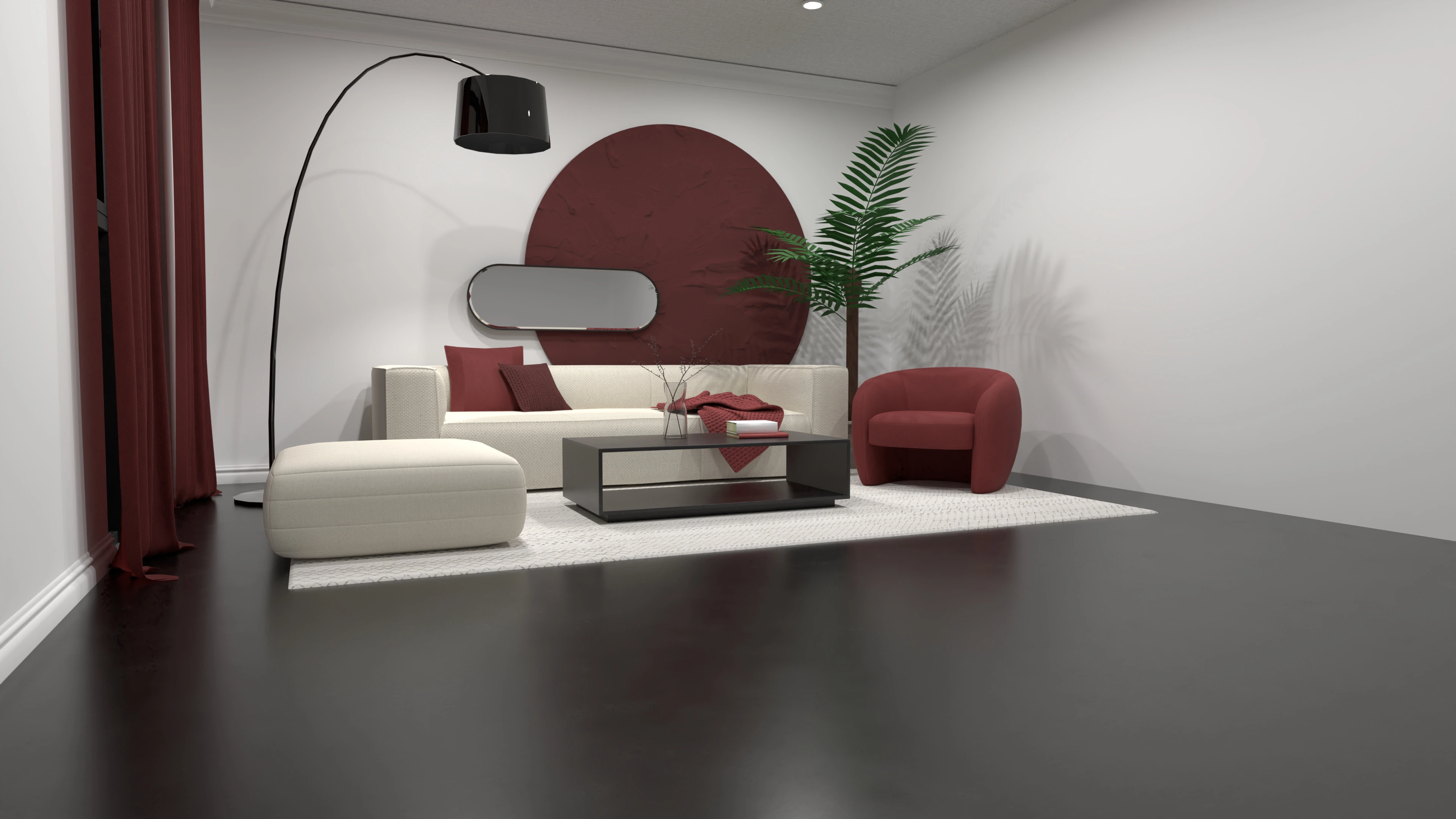 Red accent #112548 by Evelinaa