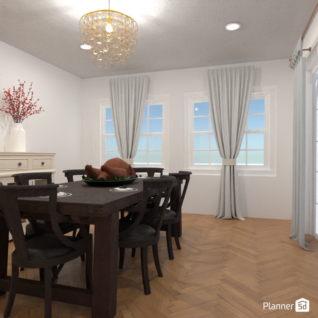 DB: Thanksgiving Day - room shell copy #23421411 by Editors Choice