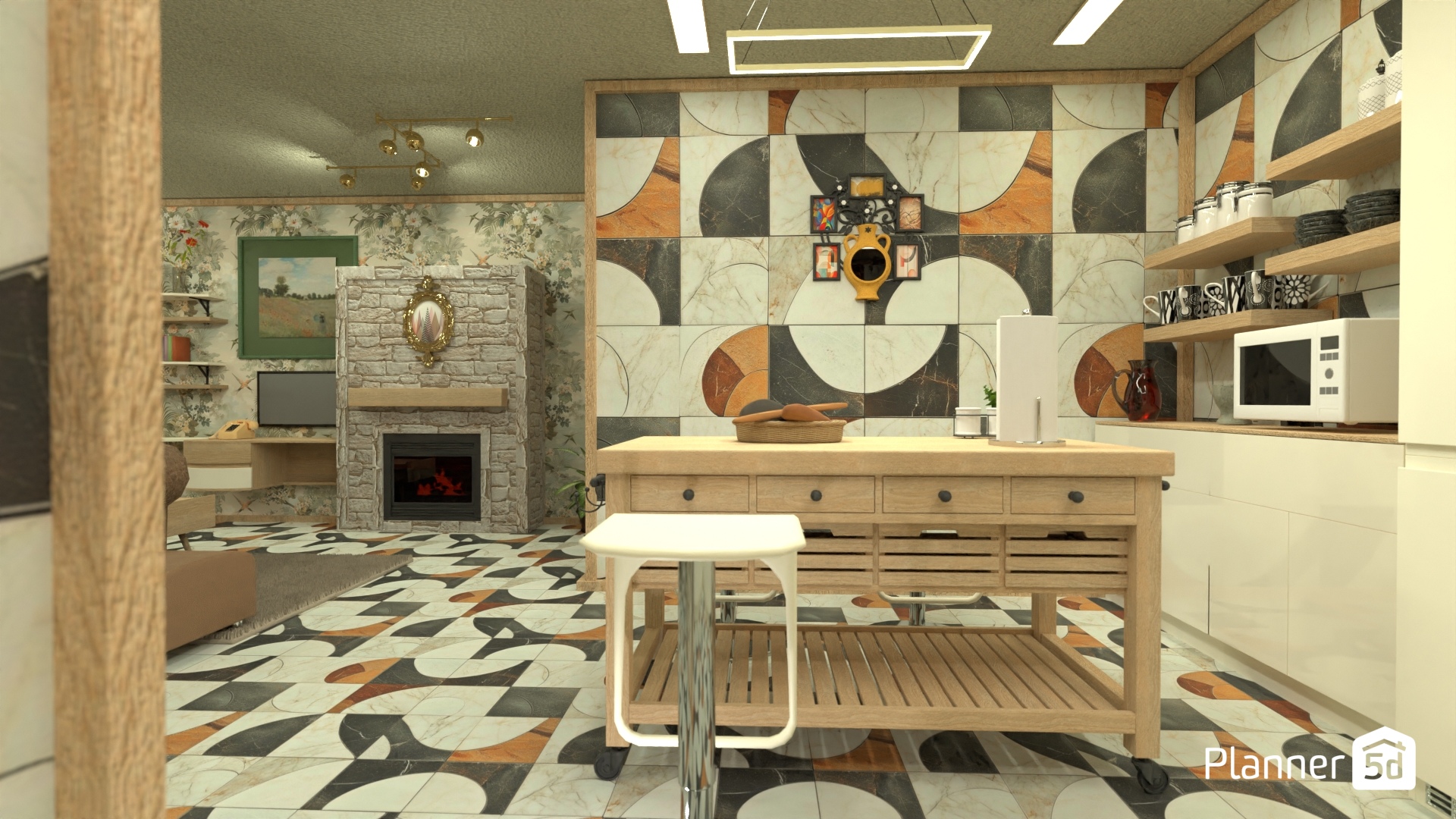 CASA Nº 1 DE CASERIO DE MONTAÑA #24261576 by Yolanda Infante Garrido