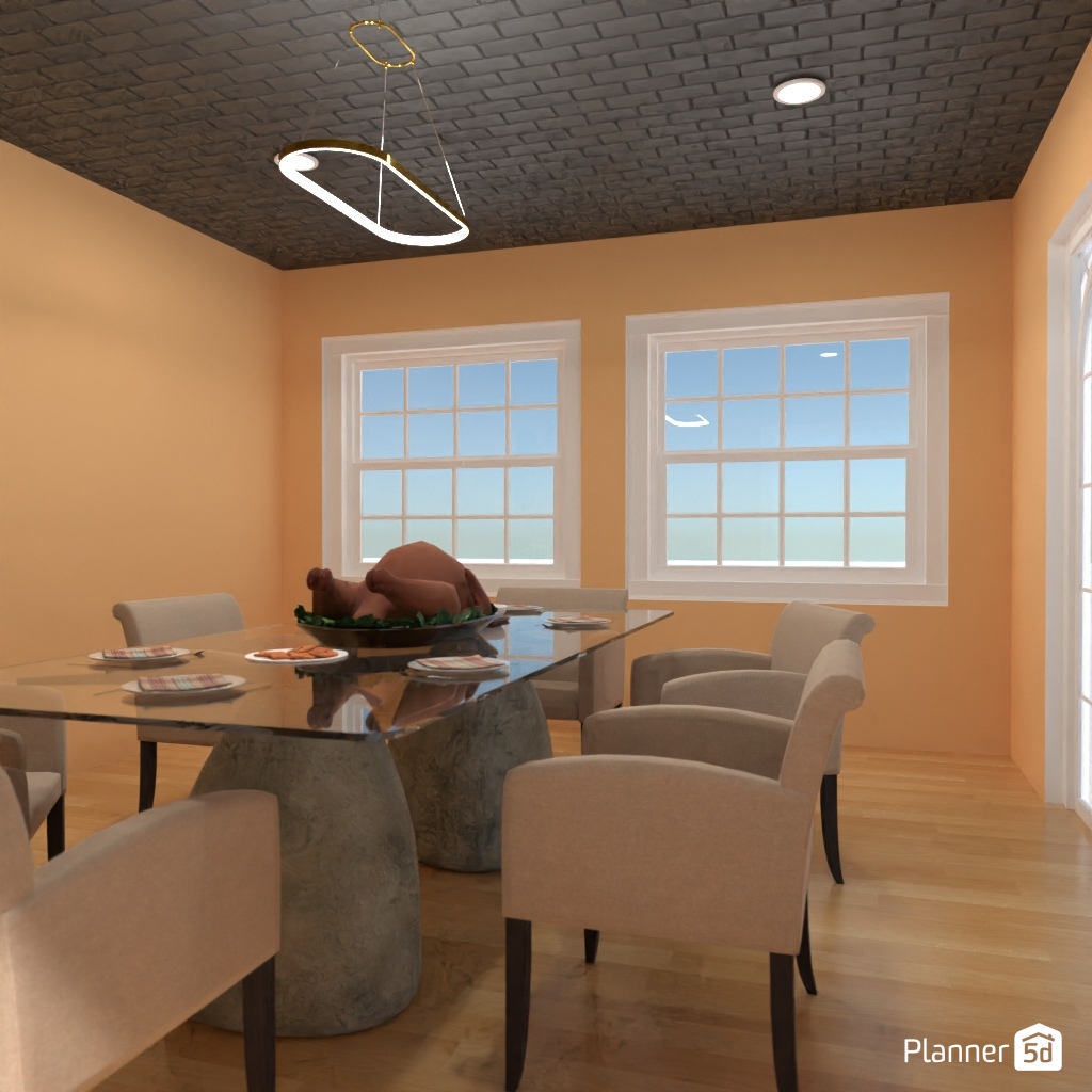 DB: Thanksgiving Day - room shell copy #23417867 by Editors Choice