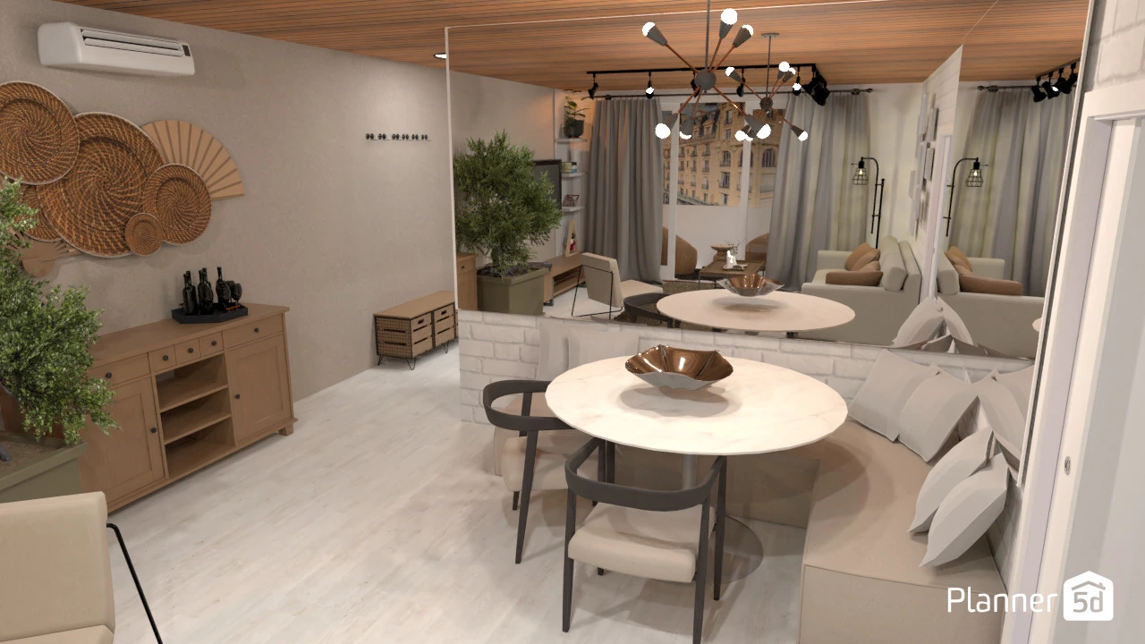 Japandi Christmas apartament❤️ #114996 Por MG