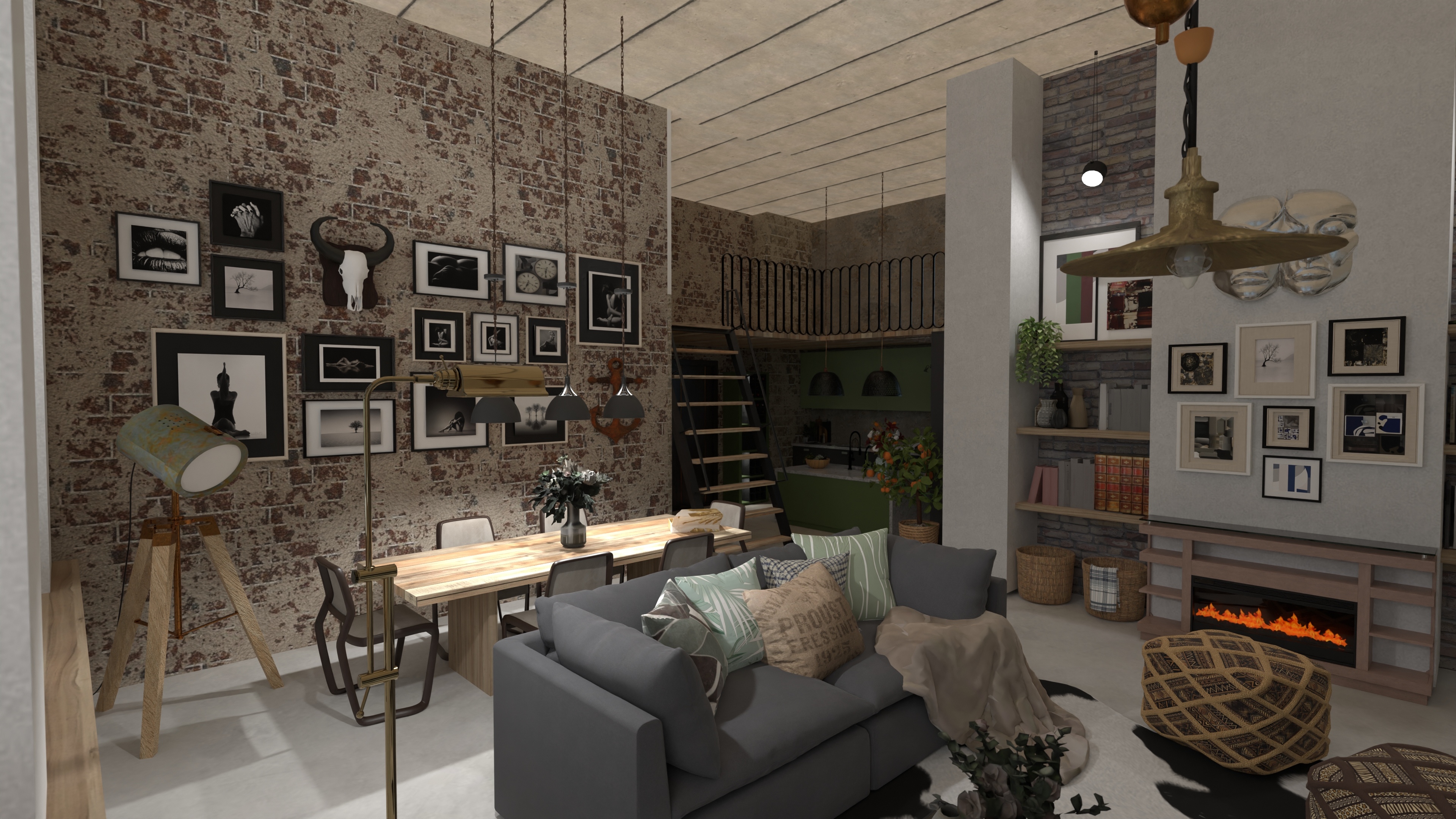 Loft renovate 2025 #25684020 by Moonface