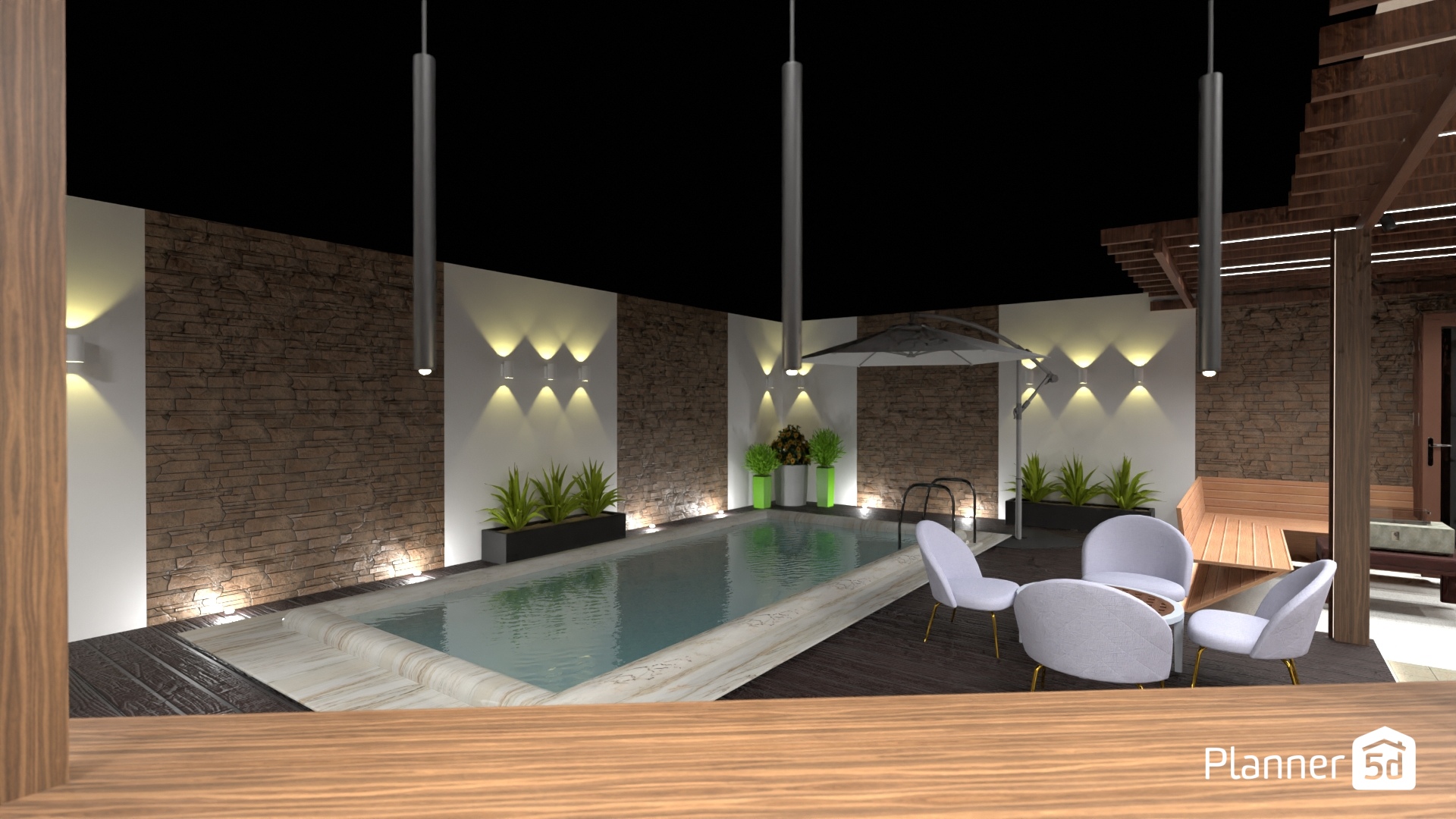 Gica´s House QG_varandão #23494994 by Gica Araujo