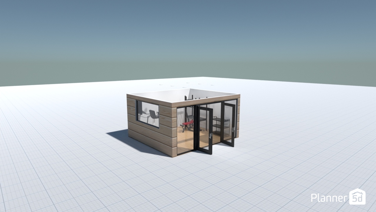 Gym fibre cement cladding #24997004 by User 79893776