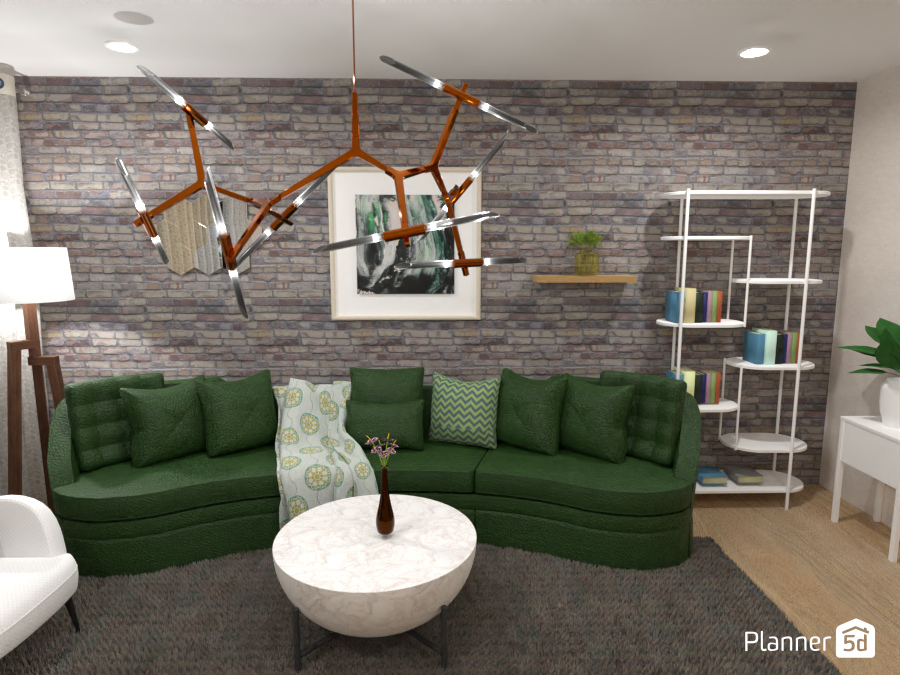 Living room with Accent sofa 8537541 by Born to be Wild image