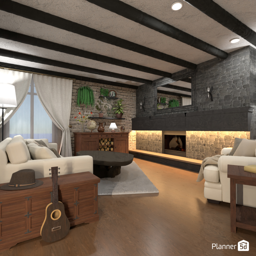 Country-Style Living Room #20168379 by Editors Choice