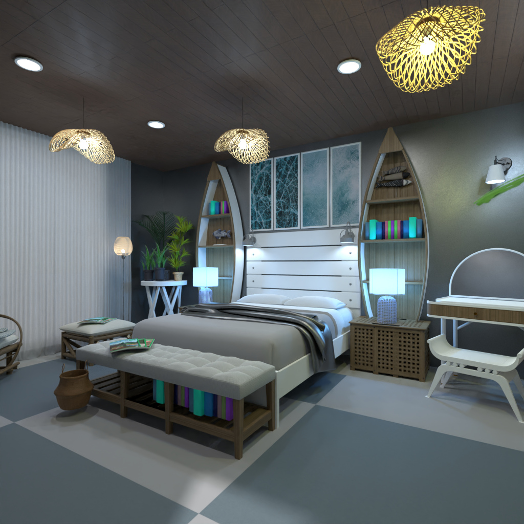 Ocean Bedroom #13448335 by Editors Choice