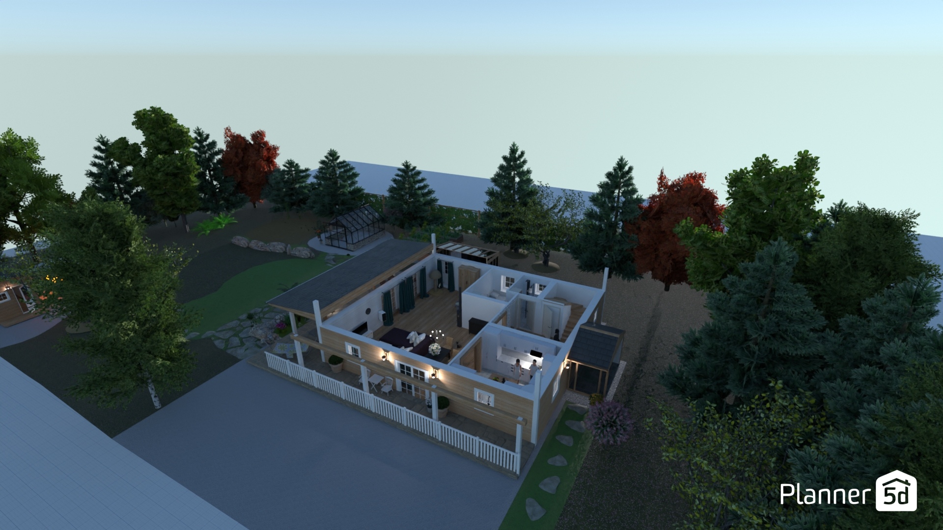 idee-alter-Gr-V 4 mit Garte #23457543 by Corin K