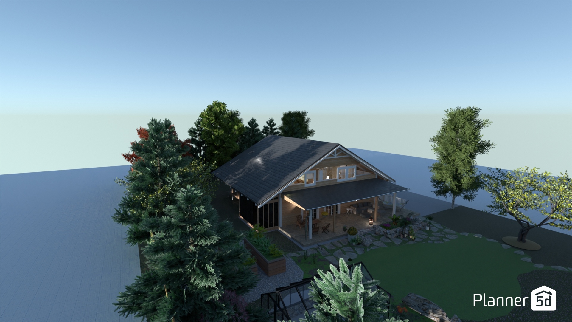 idee-alter-Gr-V 4 mit Garte #23458711 by Corin K