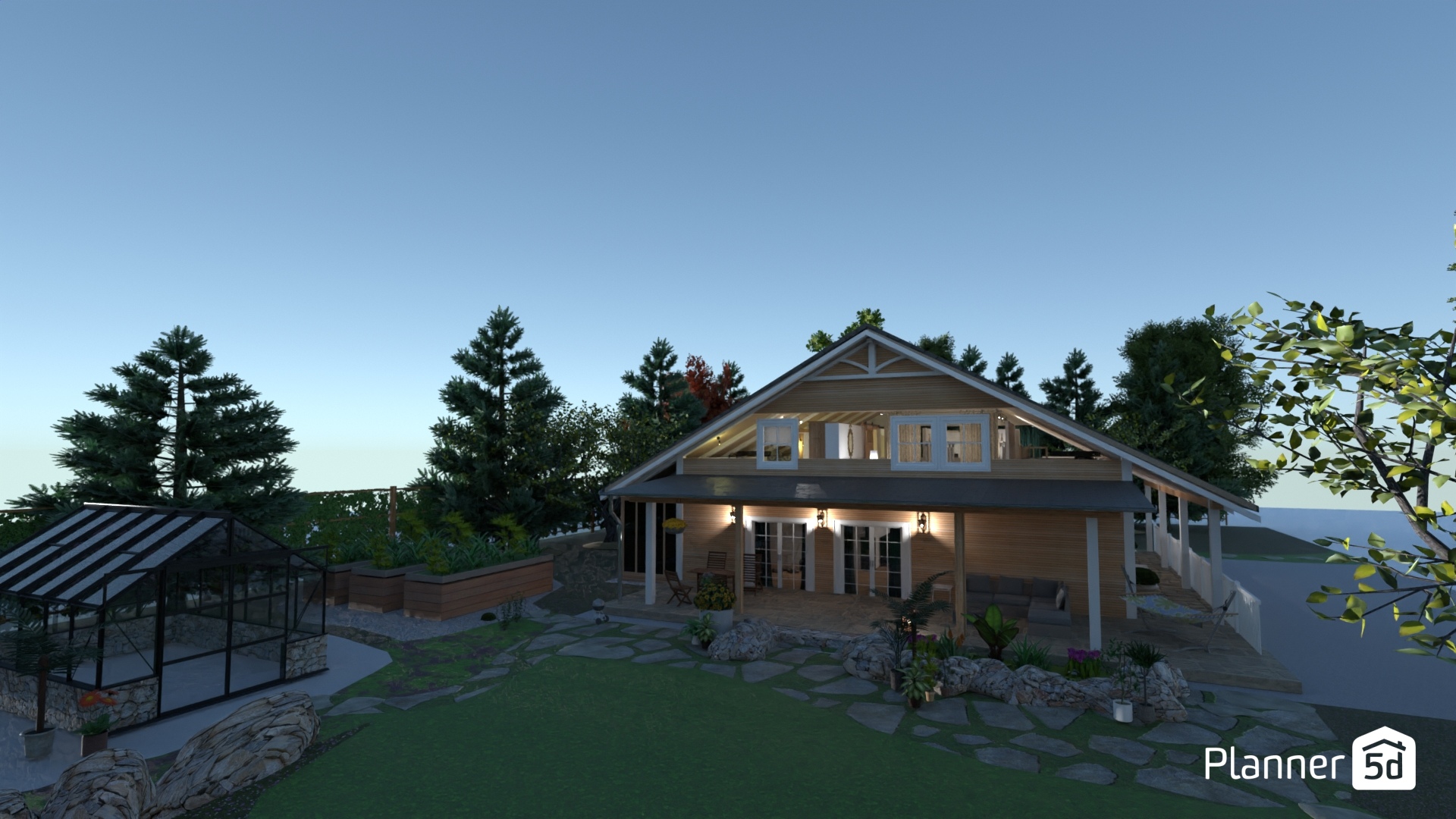 idee-alter-Gr-V 4 mit Garte #23459063 by Corin K