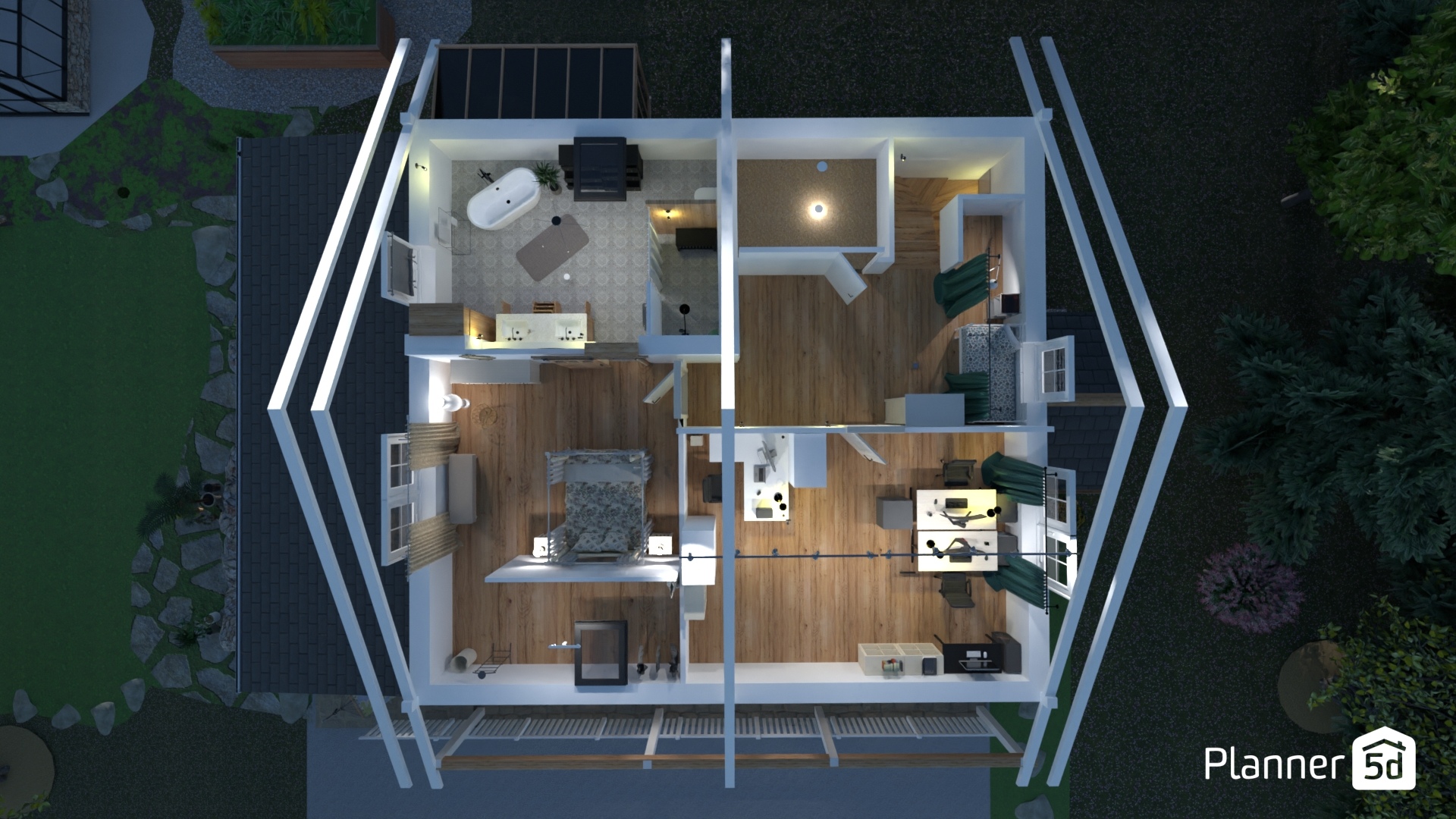 idee-alter-Gr-V 4 mit Garte #23464439 by Corin K