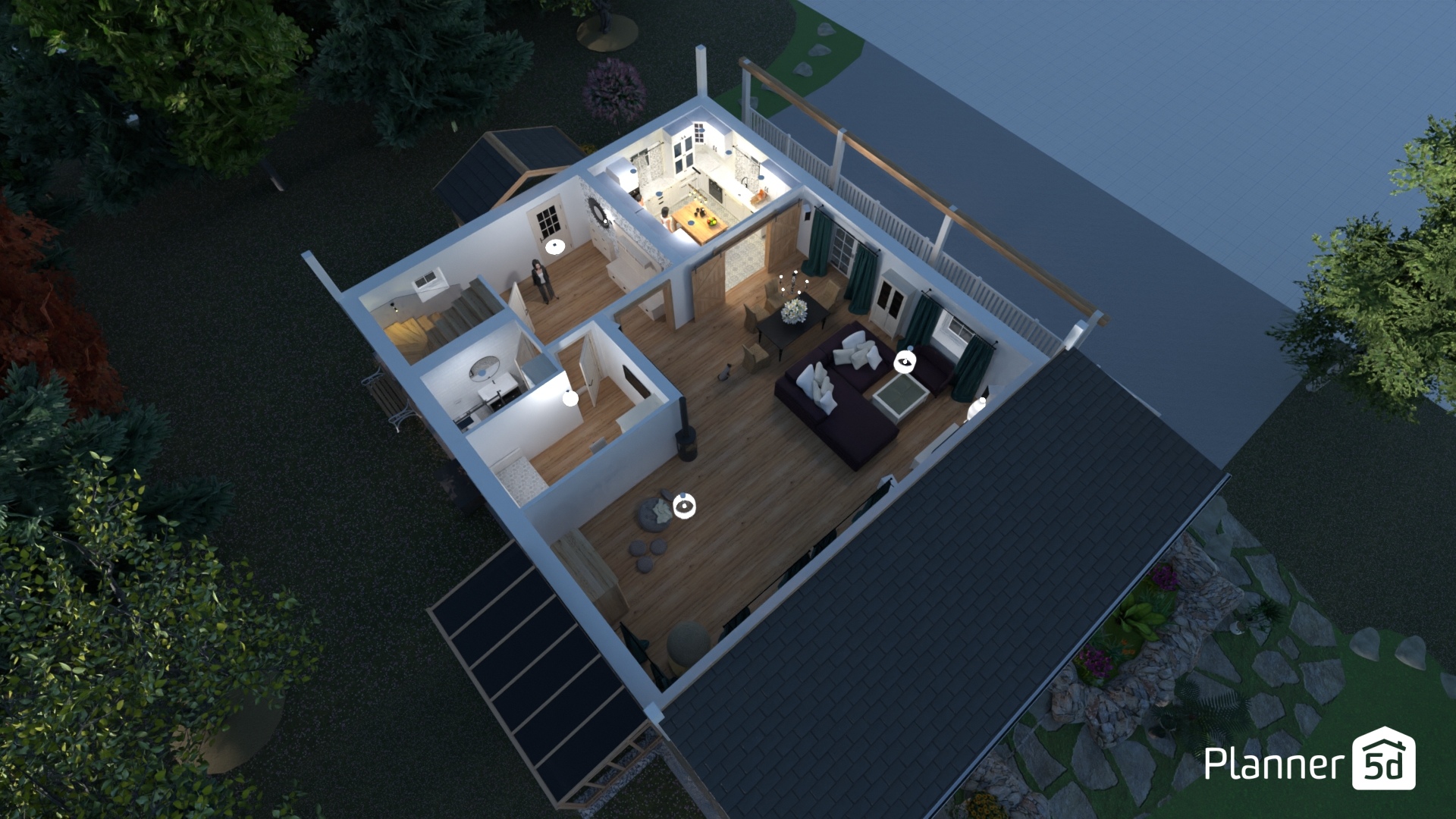 idee-alter-Gr-V 4 mit Garte #23458575 by Corin K