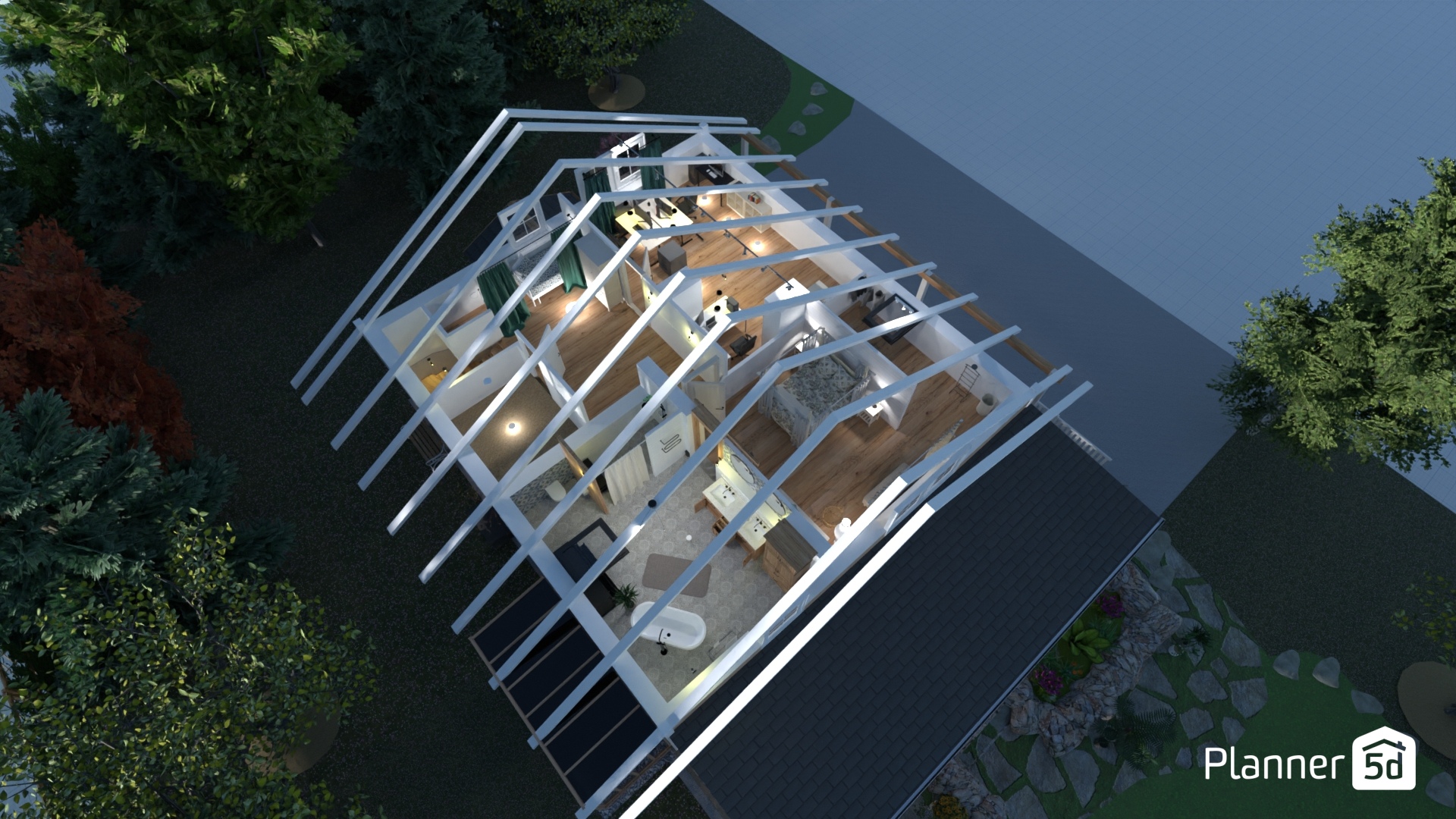 idee-alter-Gr-V 4 mit Garte #23458603 by Corin K