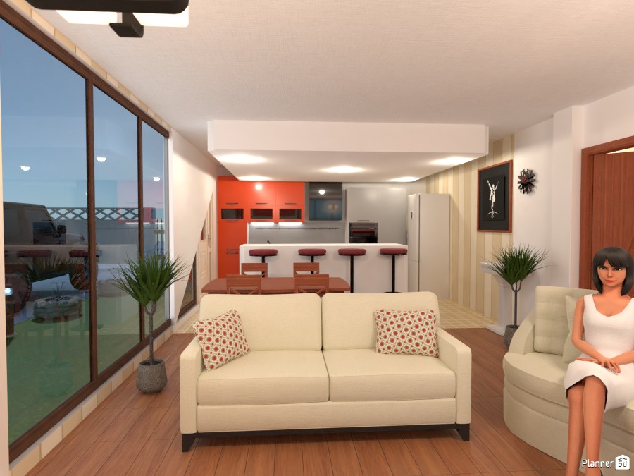 Kitchen living room ensuite #3251237 by mg-mo