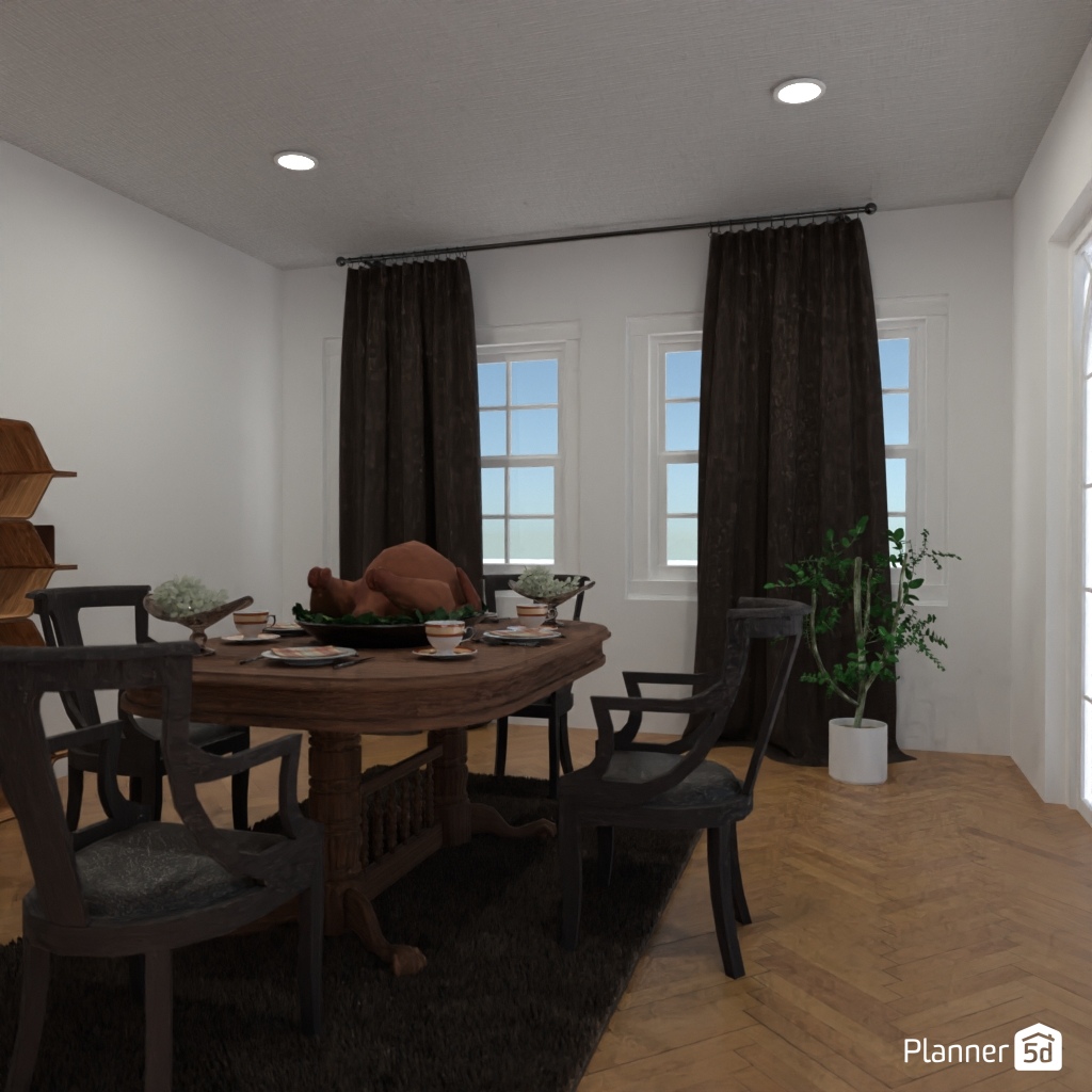 DB: Thanksgiving Day - room shell copy #23401235 by Editors Choice