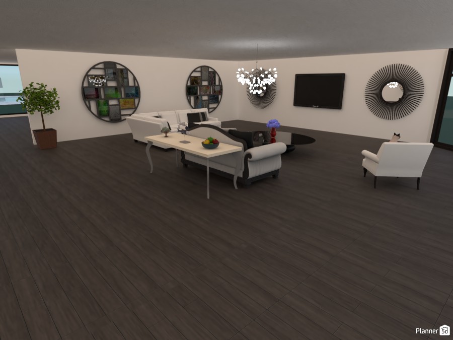 Elegant living Room #3974740 by chloexxx
