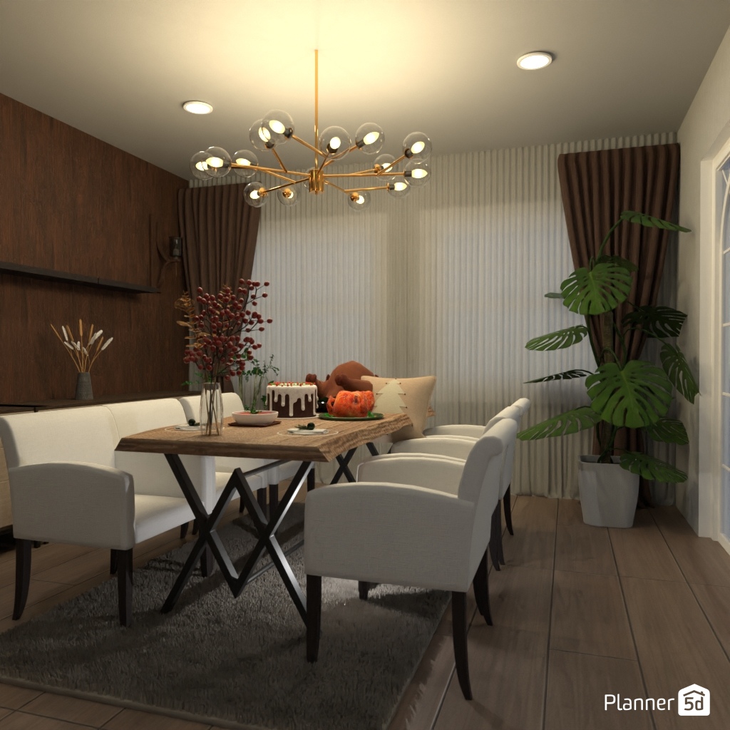 DB: Thanksgiving Day - room shell copy #23401767 by Editors Choice