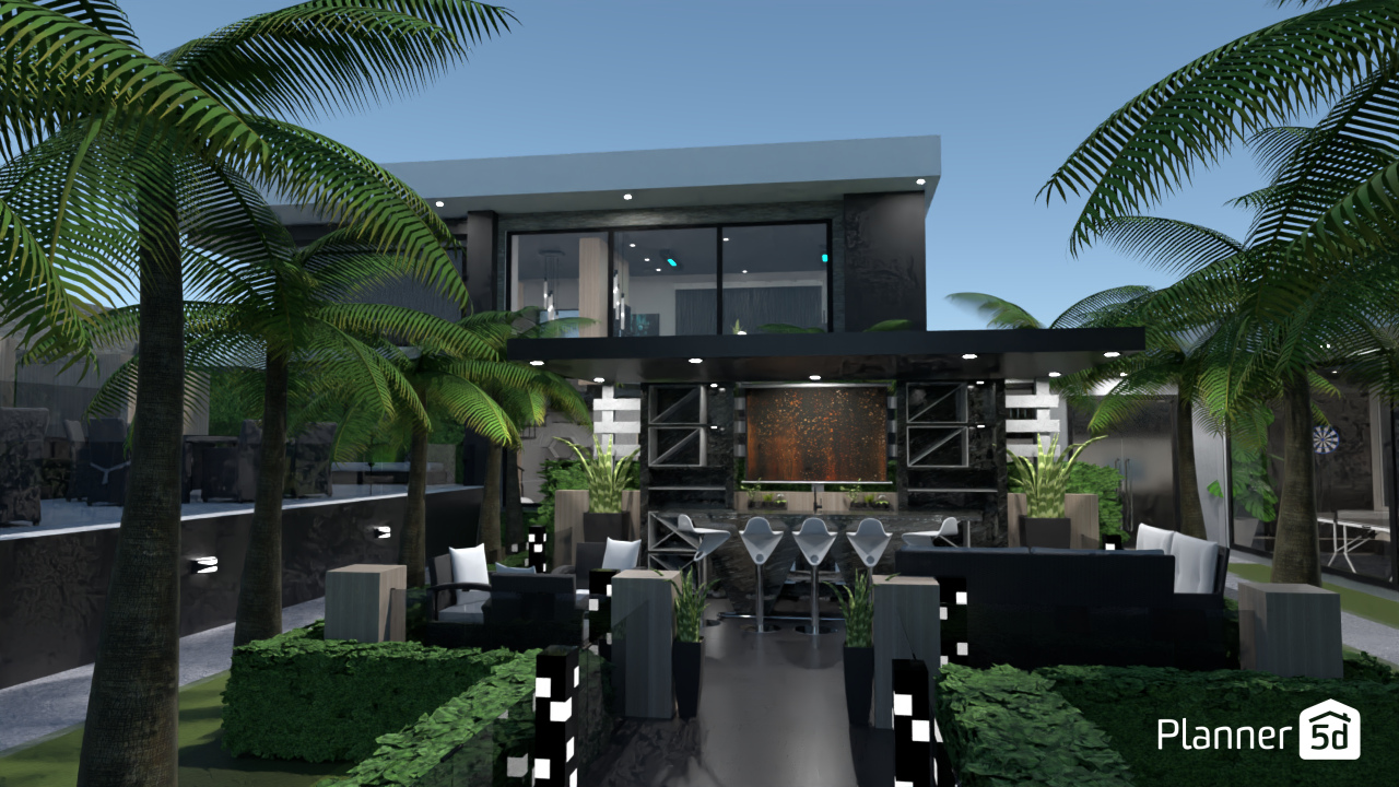 '"California Modern Style" - Outdoor Bar Design #10142680 by ModernMack