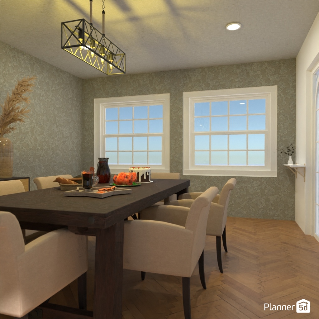 DB: Thanksgiving Day - room shell copy #23437211 by Editors Choice