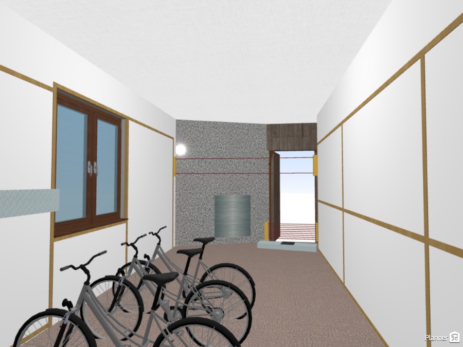 fietsenstalling #25877780 by Louis Verscheure