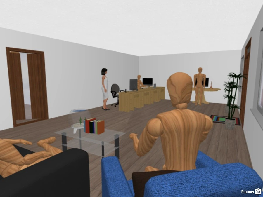 Waggle Dog #77223 by Caden Potters