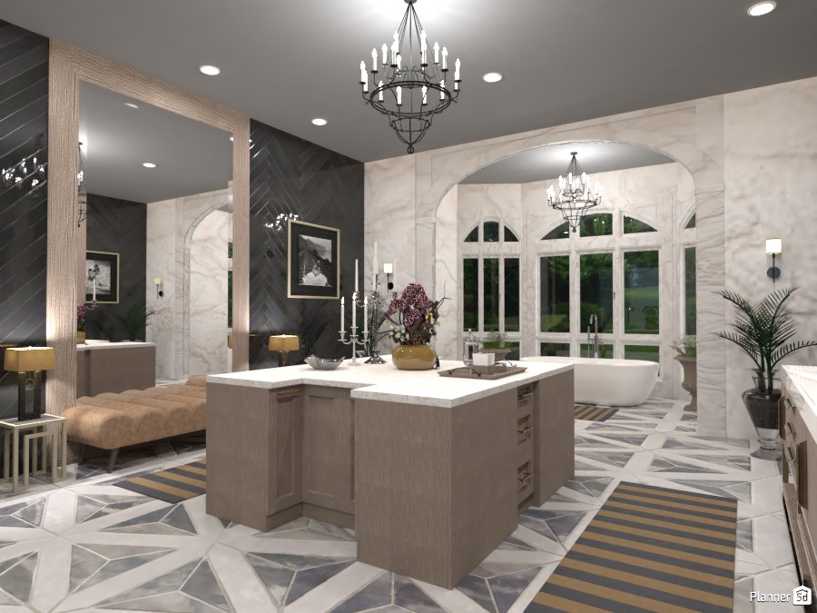 Luxurious Bathroom #3869004 by DesignKing