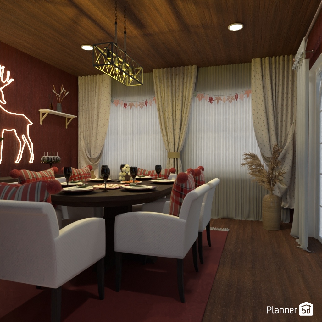 DB: Thanksgiving Day - room shell copy #23452247 by Editors Choice