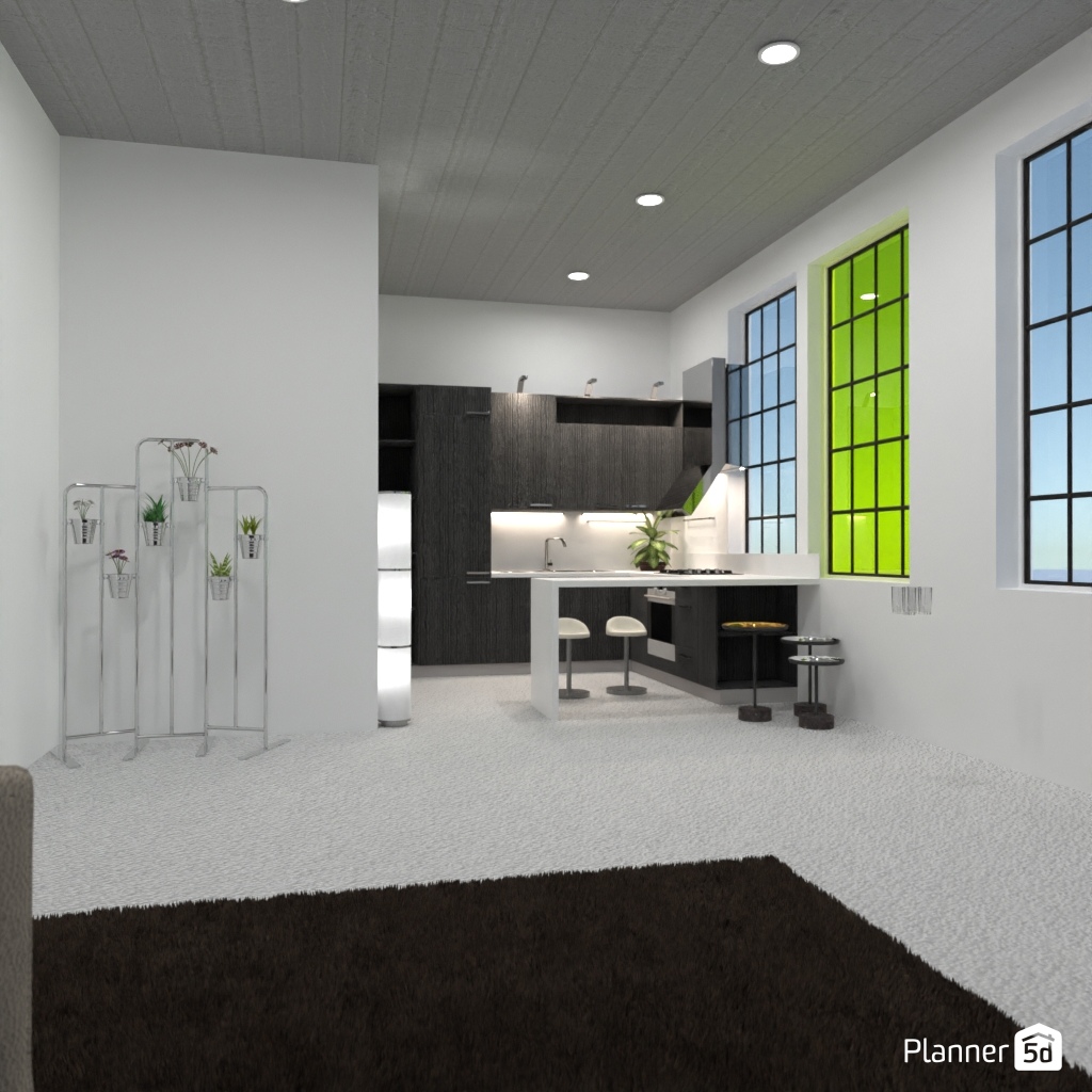 LOFT interior style - Free Online Design | 3D House Ideas - by Planner 5D