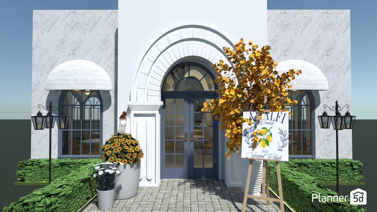 Fachada de cafeteria #34522766 by Ellen Borgea