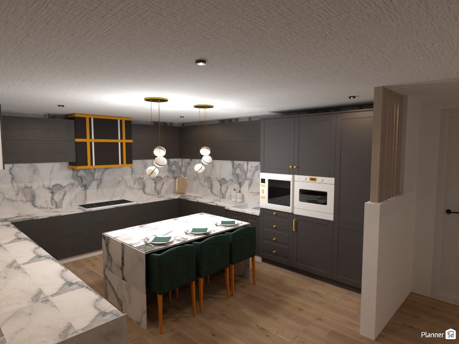 Classical Contemporary Kitchen #3415498 by Isabel