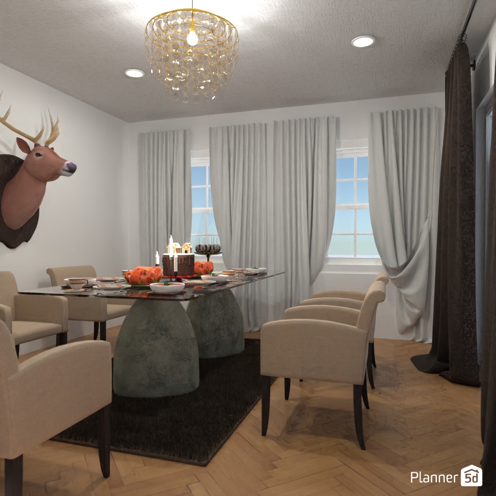 DB: Thanksgiving Day - room shell copy #23452787 by Editors Choice