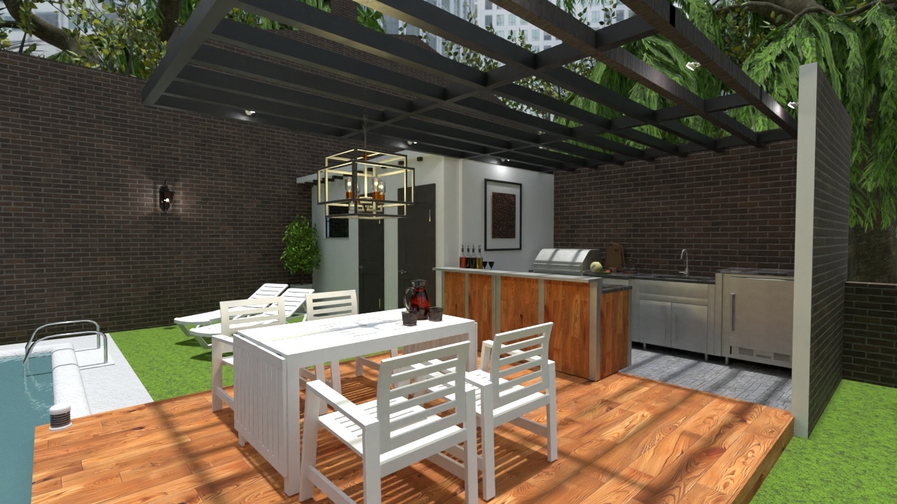 outdoor kitchen copy #23346810 by Evelinaa