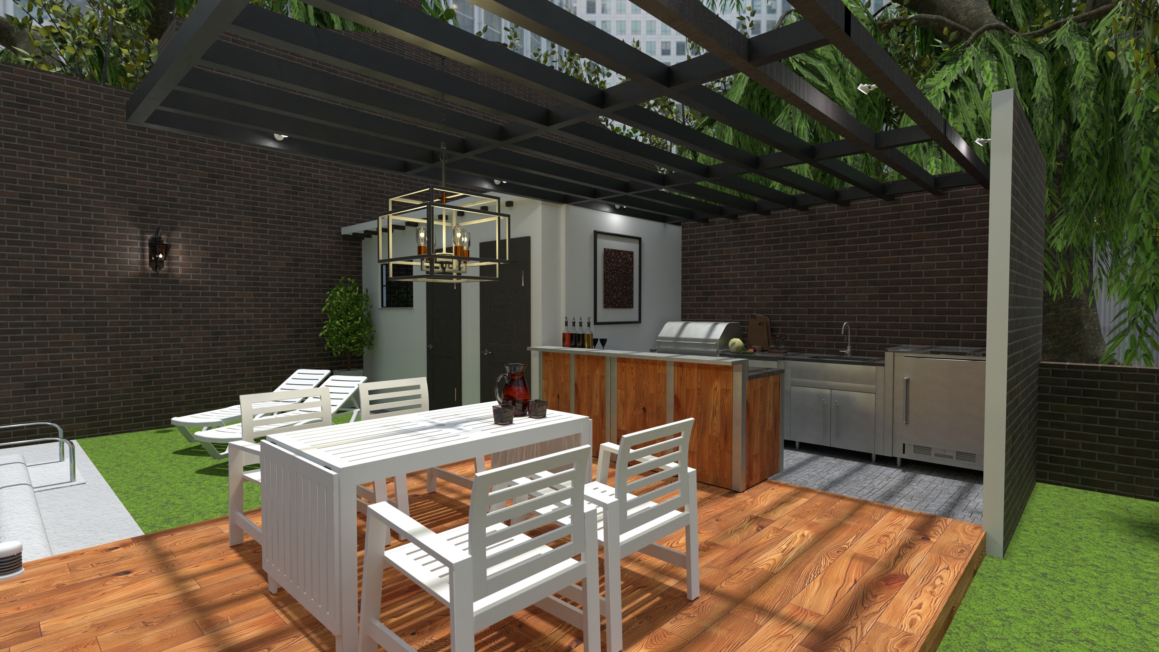 outdoor kitchen copy #23346954 by Evelinaa