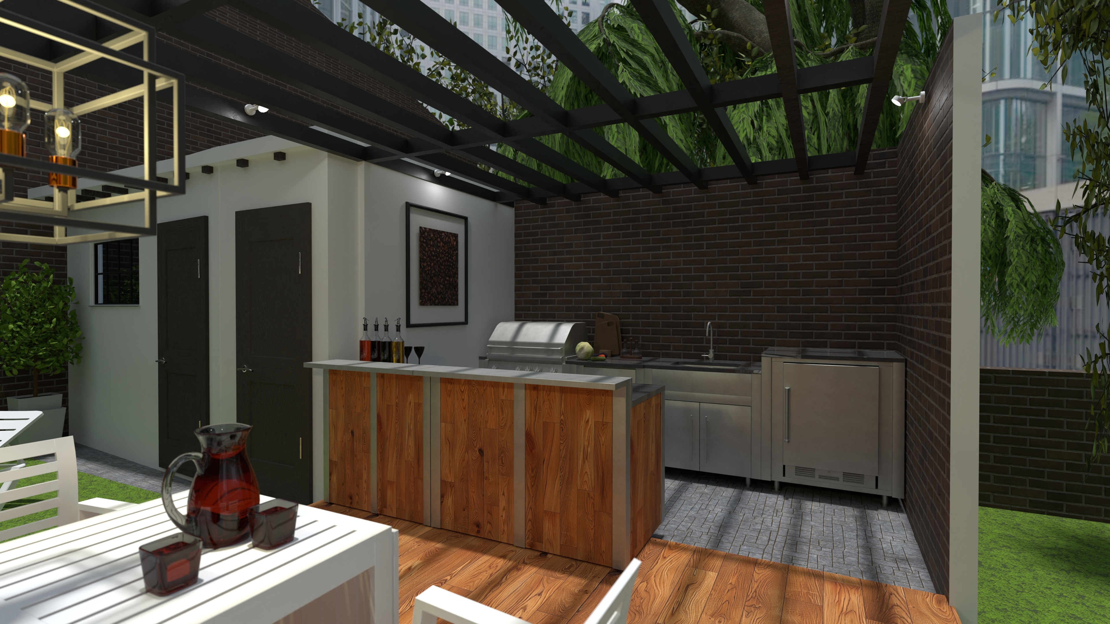 outdoor kitchen copy #23346958 by Evelinaa