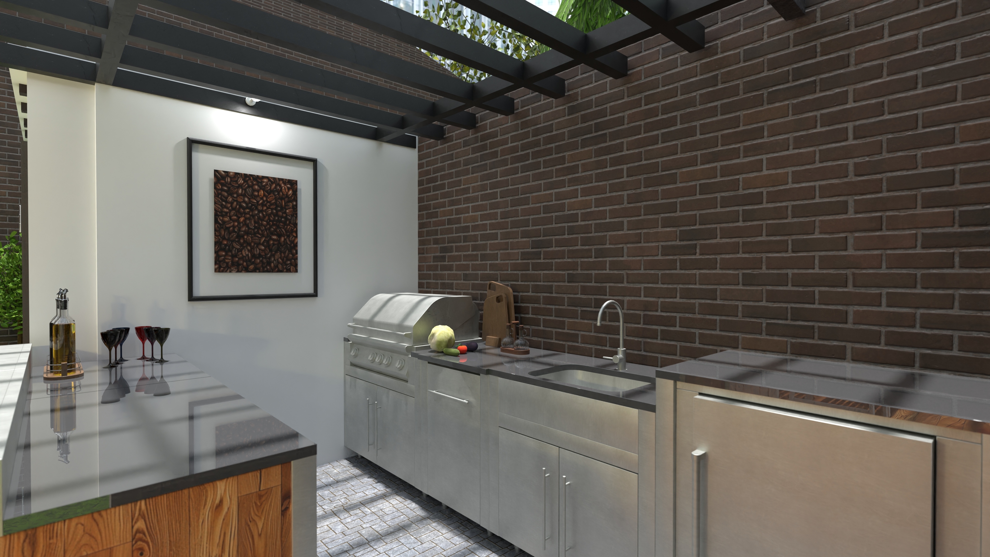 outdoor kitchen copy #23346962 by Evelinaa