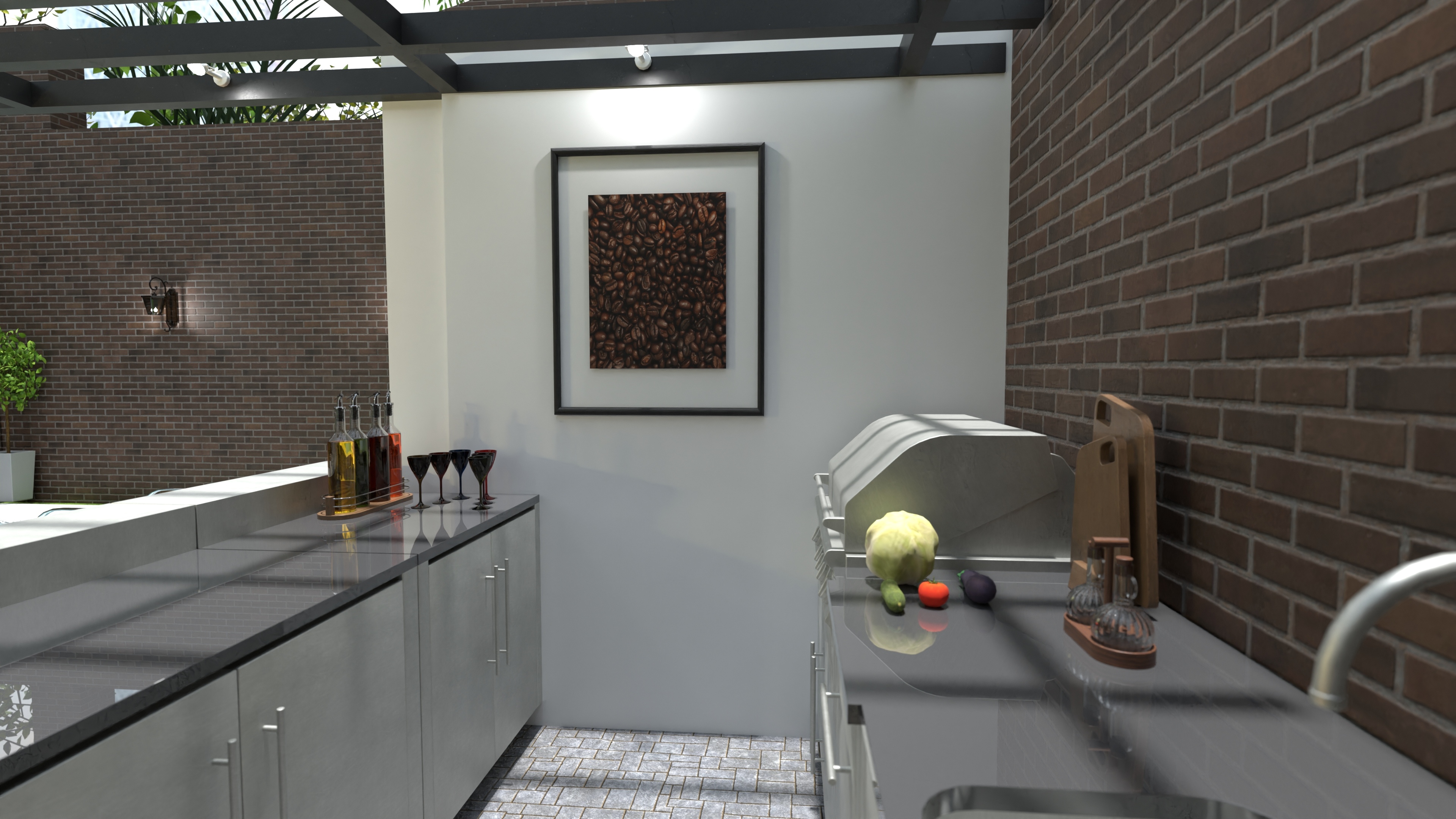 outdoor kitchen copy #23346966 by Evelinaa