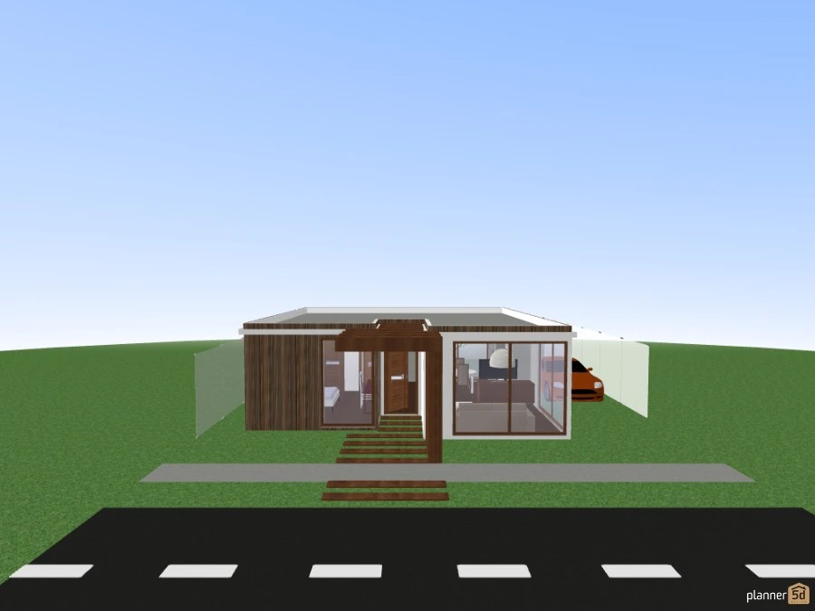 Casa pequeña racionalista #45948 Por Dino Frigeni