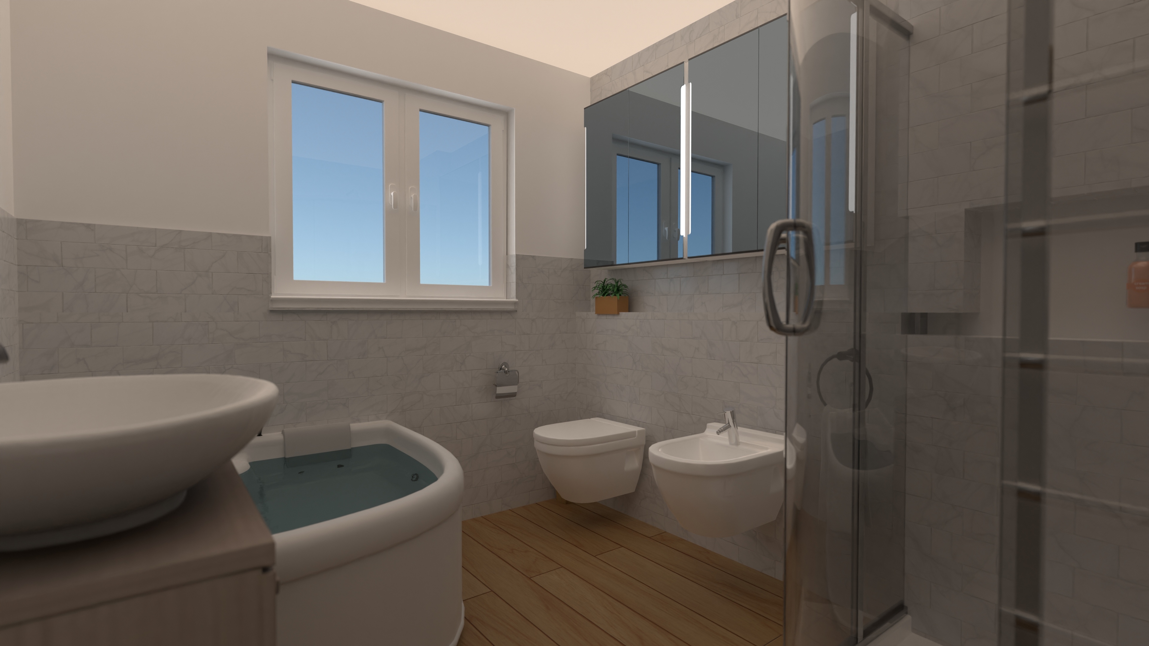 DCZ Bathroom corner bath #25054884 by User 169571840