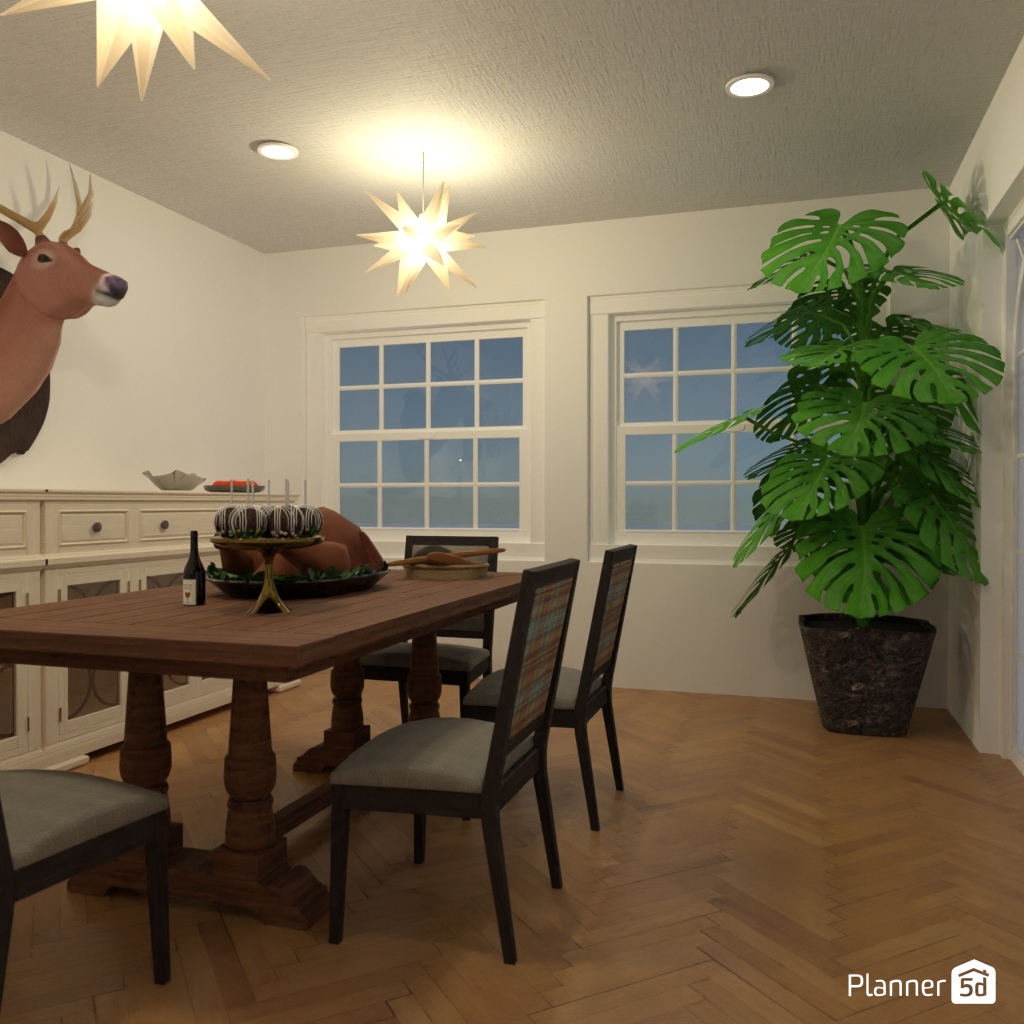 DB: Thanksgiving Day - room shell copy #23500846 by Editors Choice