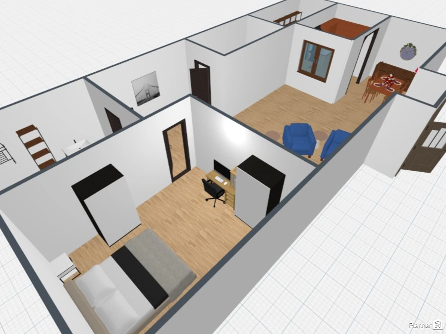 1 Bedroom House #3105428 by User 125607510