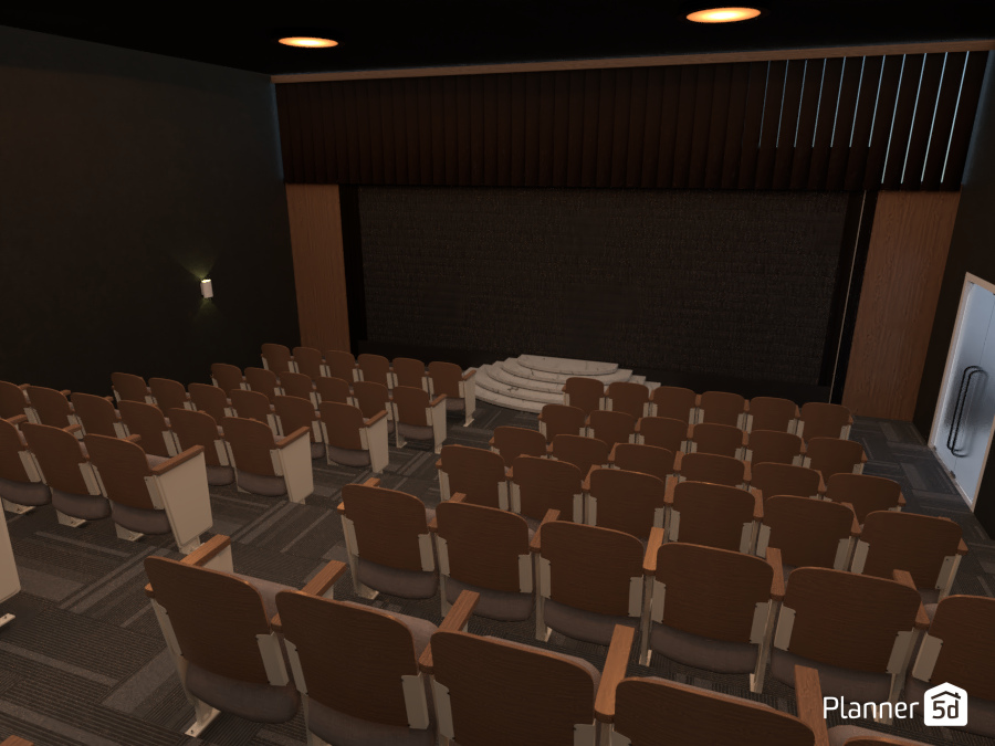 Dark, Moody Theatre with Stage 105341 by Delldesign Living image