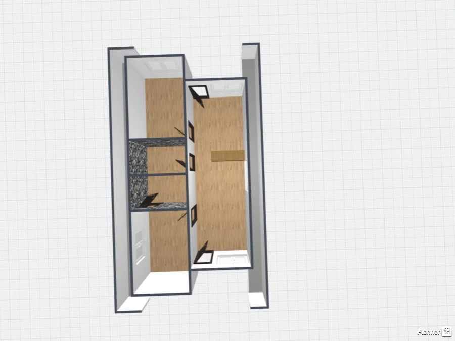 PLANTA BAIXA 7X12 C/ 2/4 #145216 by User 121149655