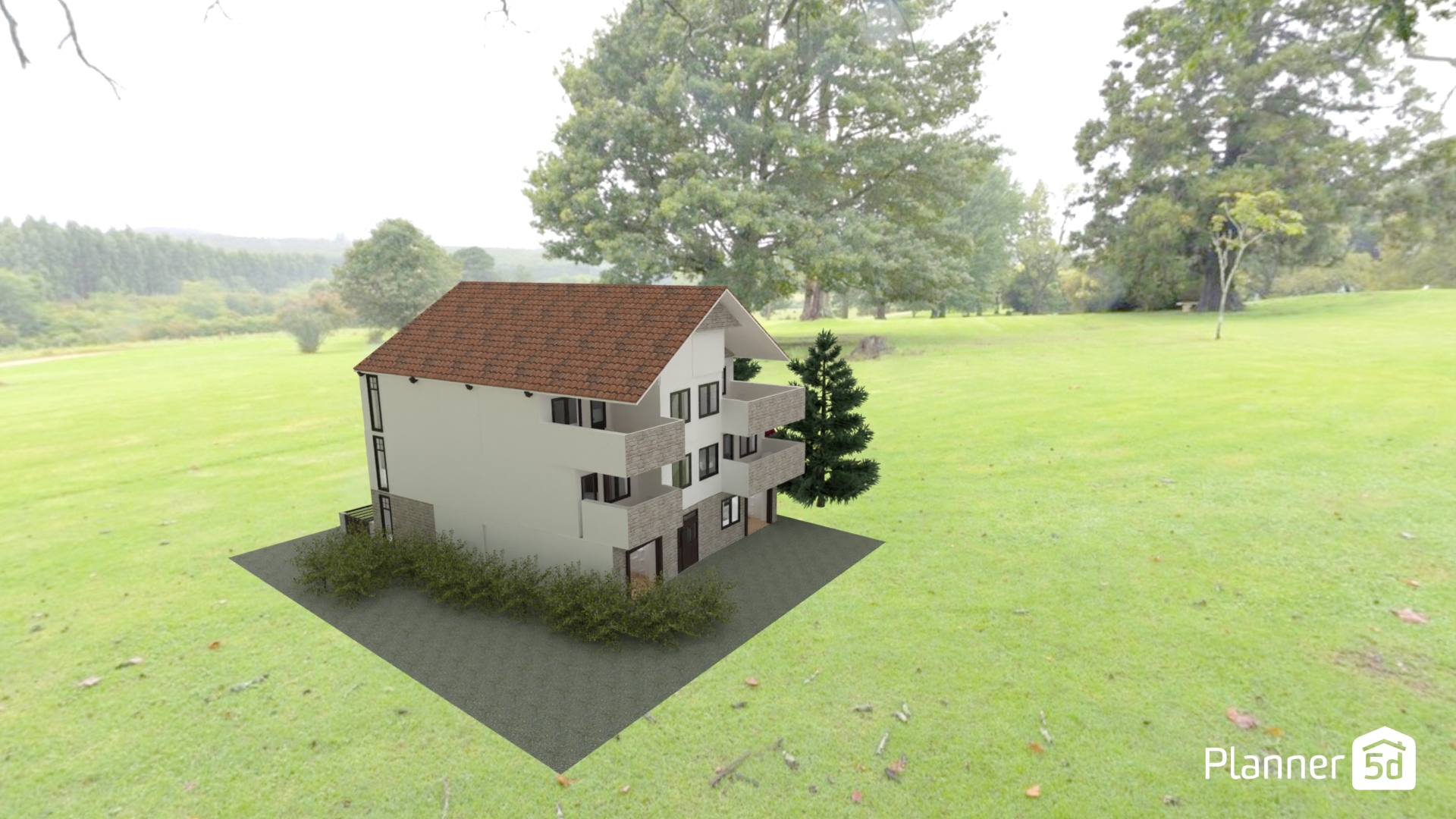 edificio de apartamentos vacacionales #25360840 by Yolanda Infante Garrido