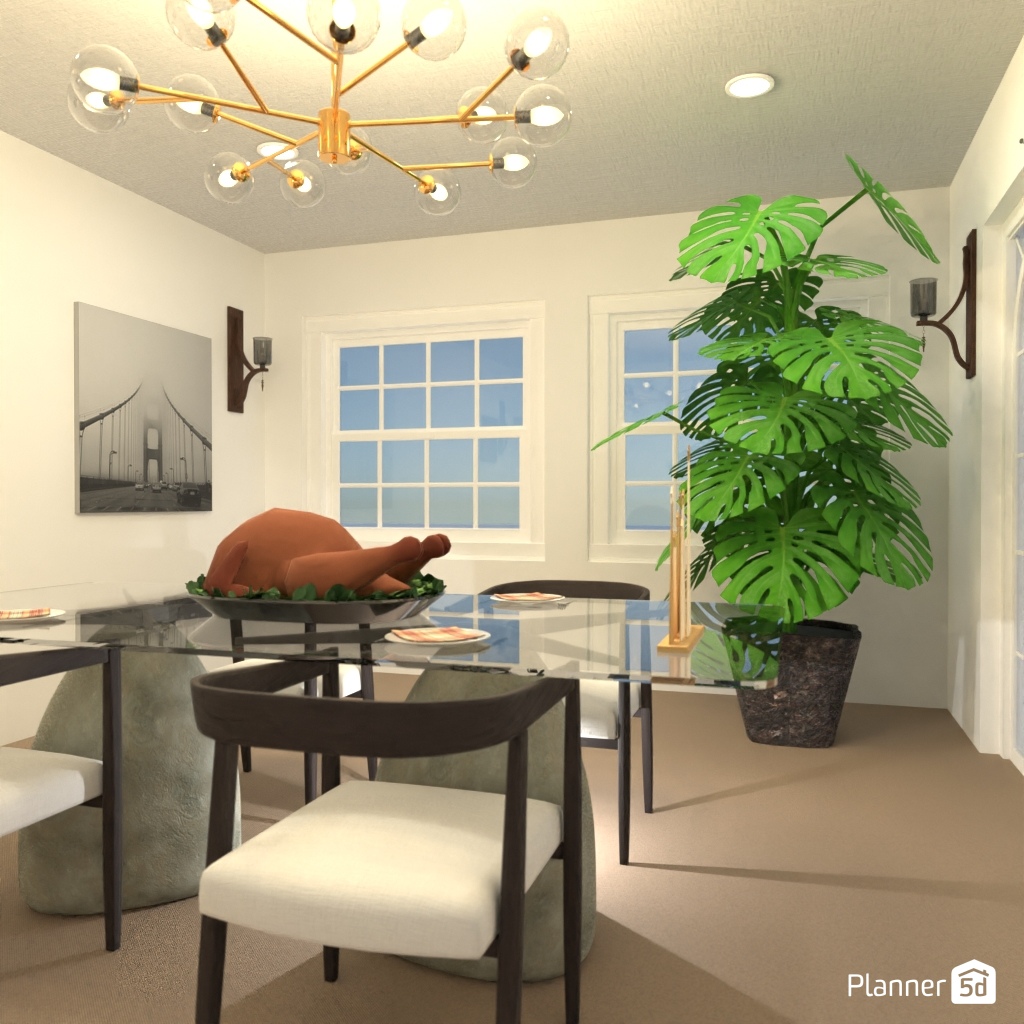 DB: Thanksgiving Day - room shell copy #23460843 by Editors Choice