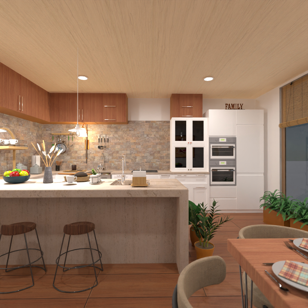 Brown and White Kitchen 11514972 by Editors Choice image